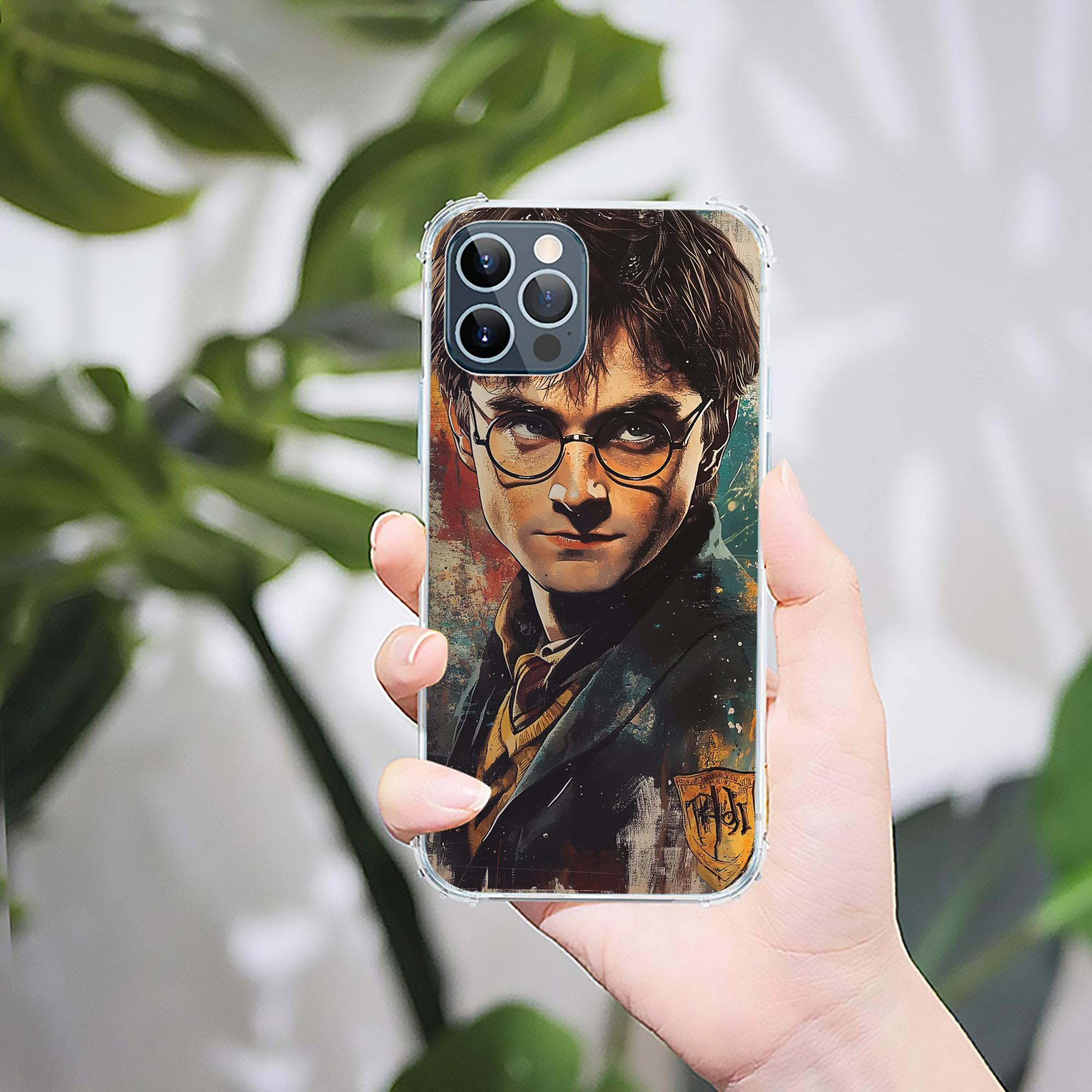 （画像用） Harry Potter ハリー・ポッターシリーズ 【iPhone 12シリーズ対応】透明スマホケース（クリアソフトケース）